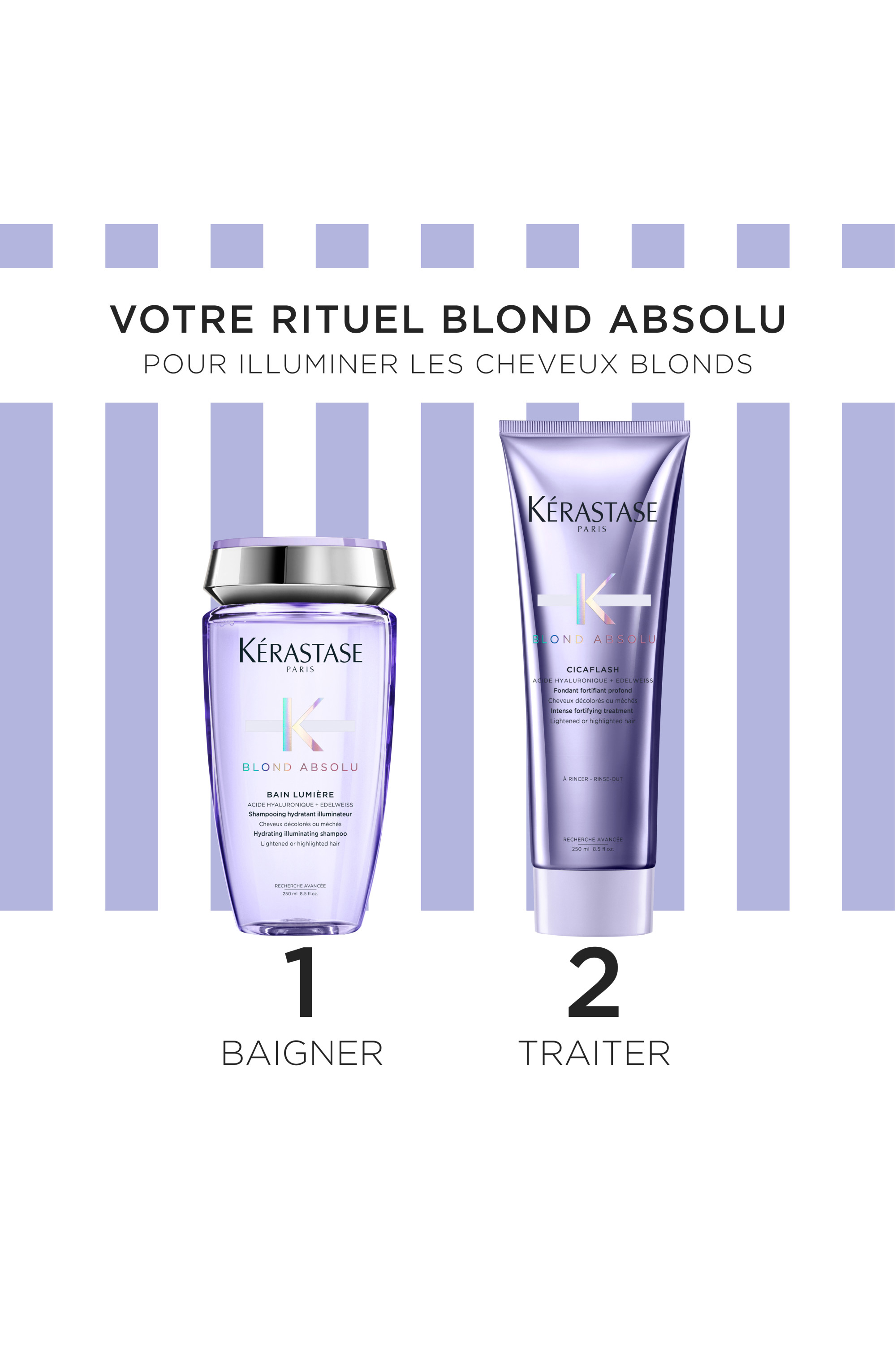 Coffret pour cheveux blonds fins Blond absolu