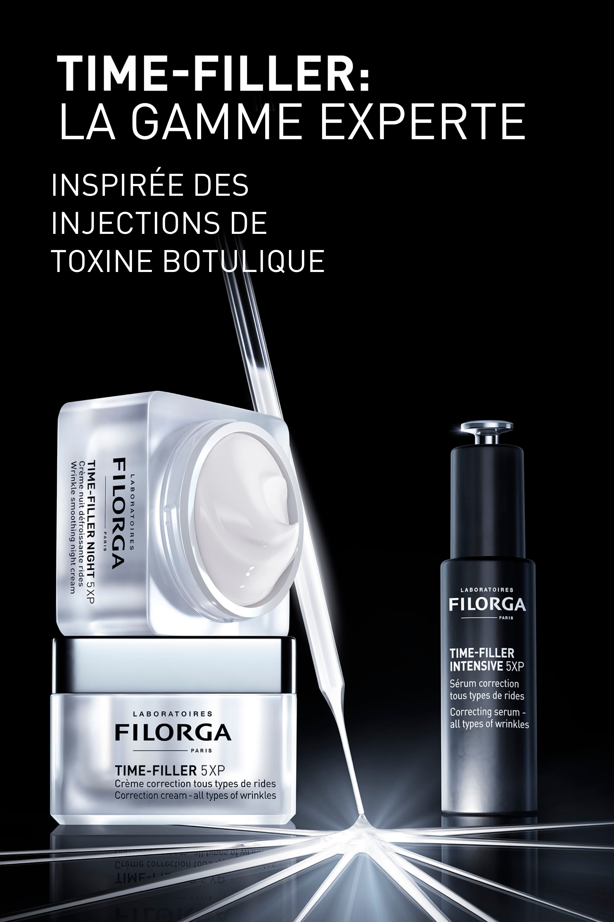 Crème de nuit anti-âge Time-Filler 5XP