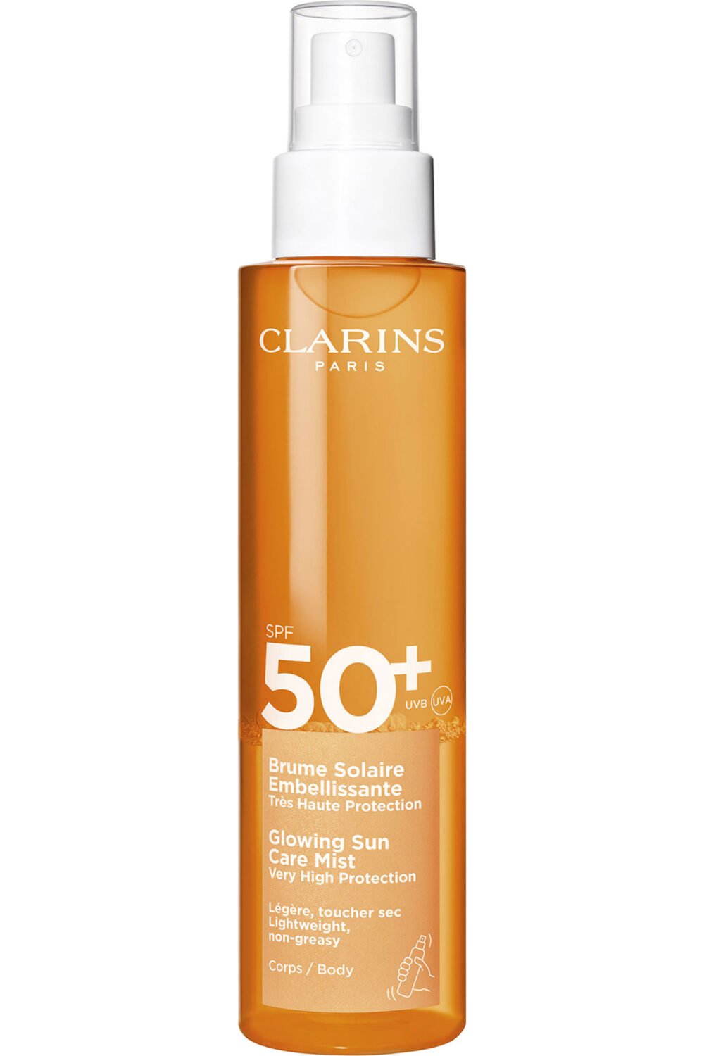 Brume solaire très haute protection SPF50+