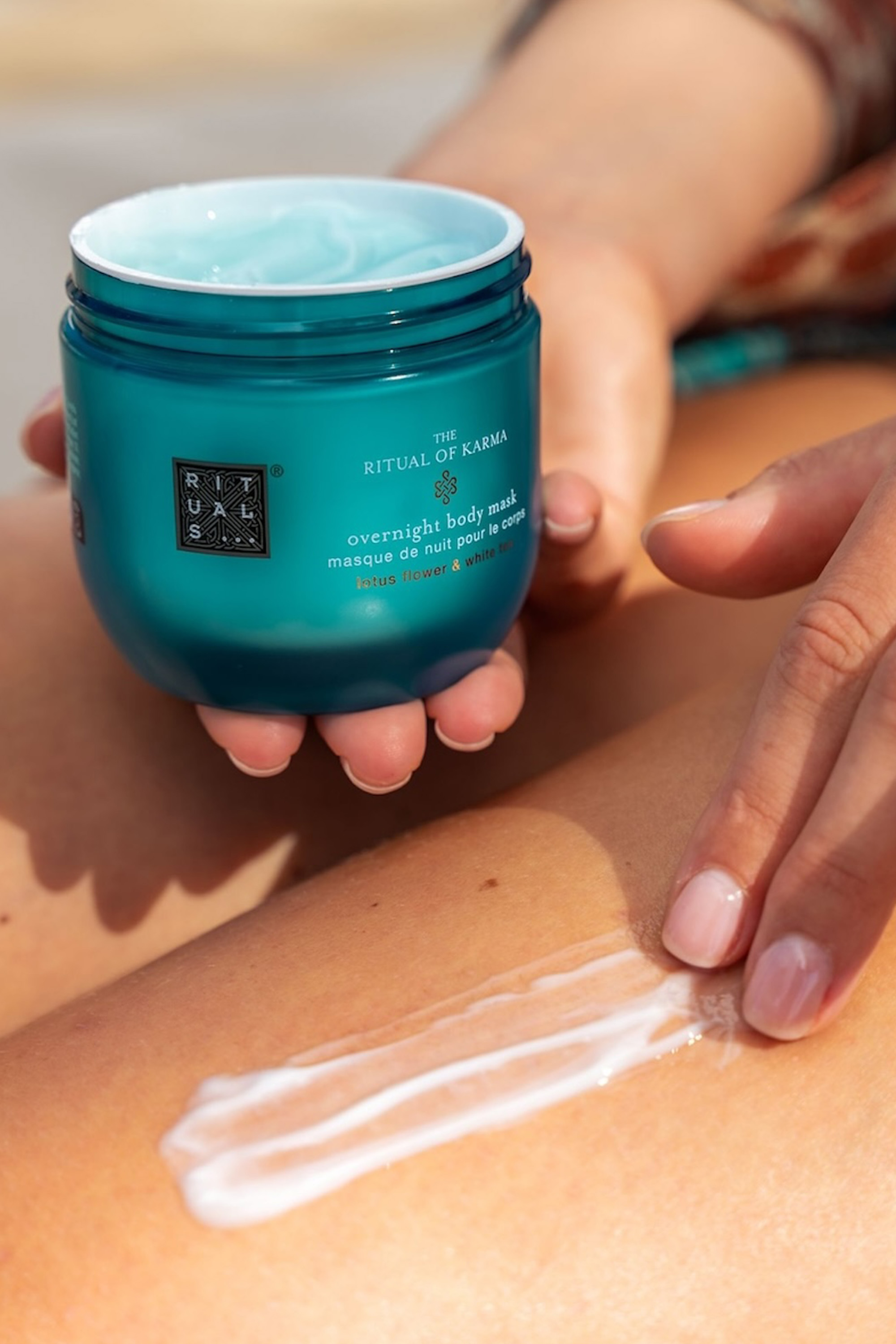 Masque hydratant de nuit corps The Ritual of Karma