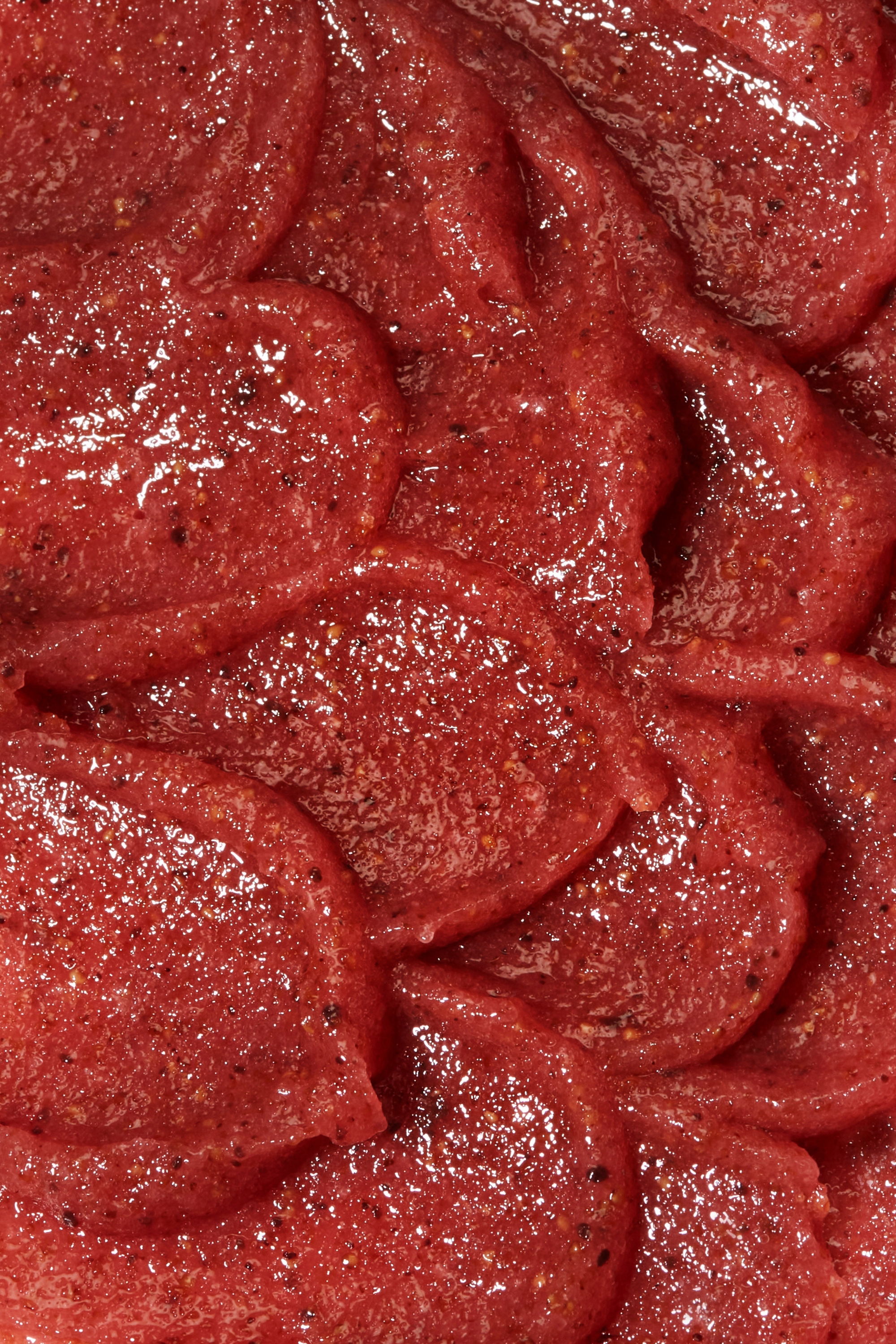 Gommage visage fraise