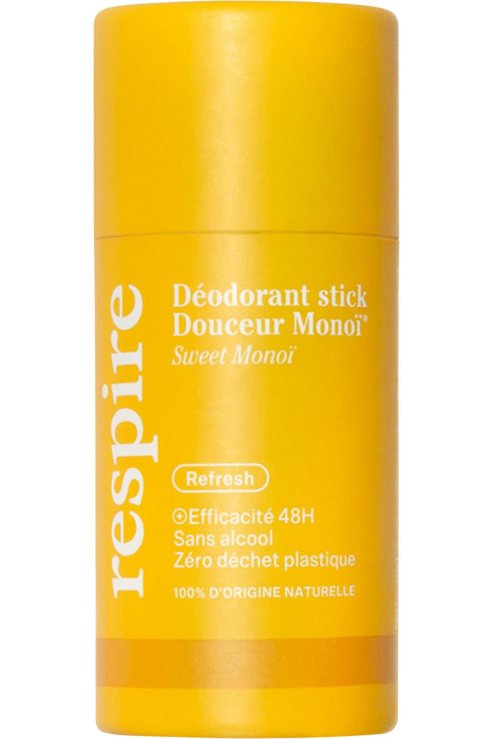 Déodorant stick en carton Douceur Monoï