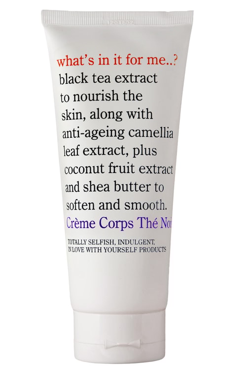 Crème corps thé noir