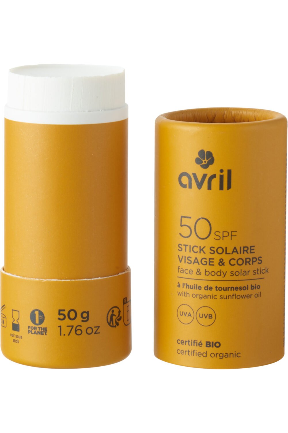 Stick solaire SPF50 bio