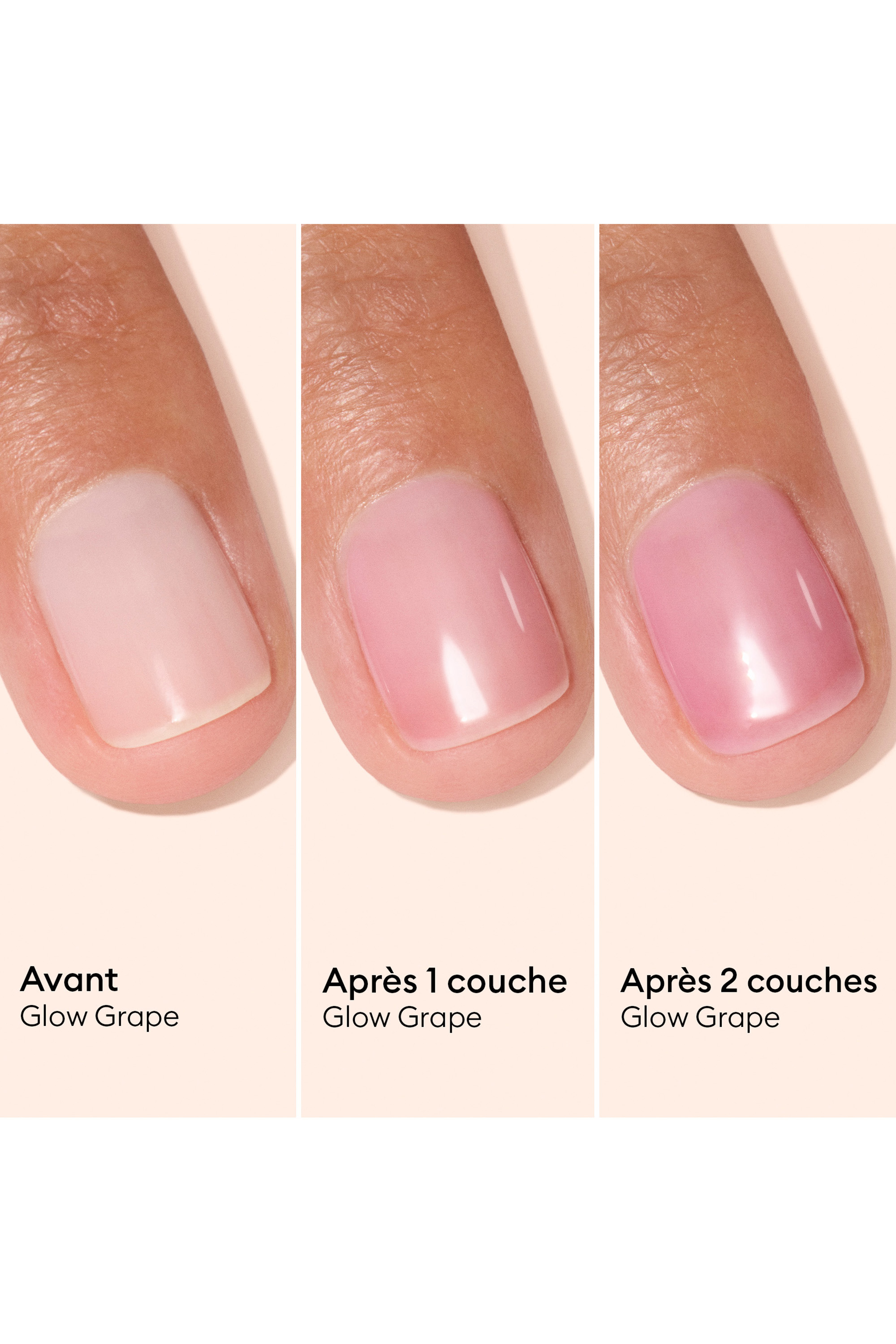 Vernis soin ultra-brillant Active Glow Grape
