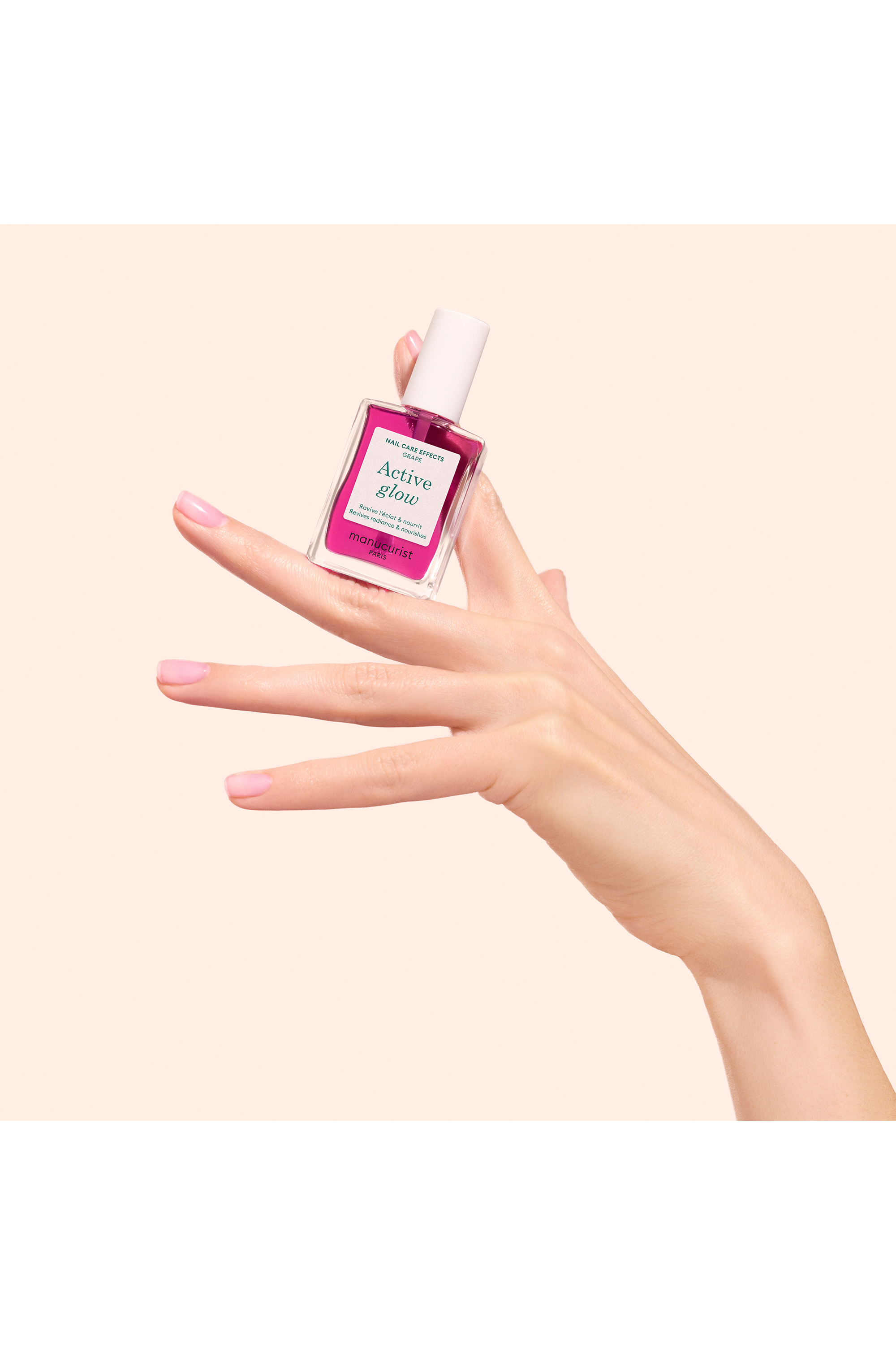 Vernis soin ultra-brillant Active Glow Grape