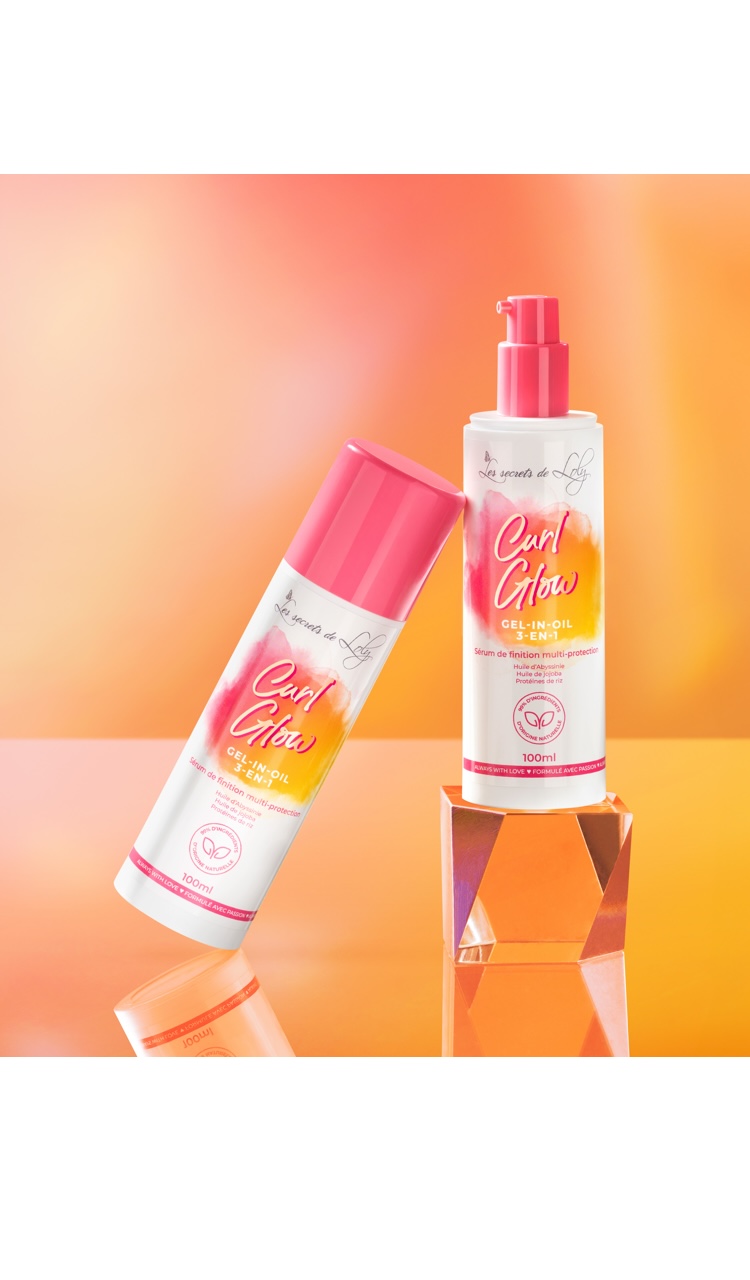 Gel en huile de finition 3-en-1 Curl Glow