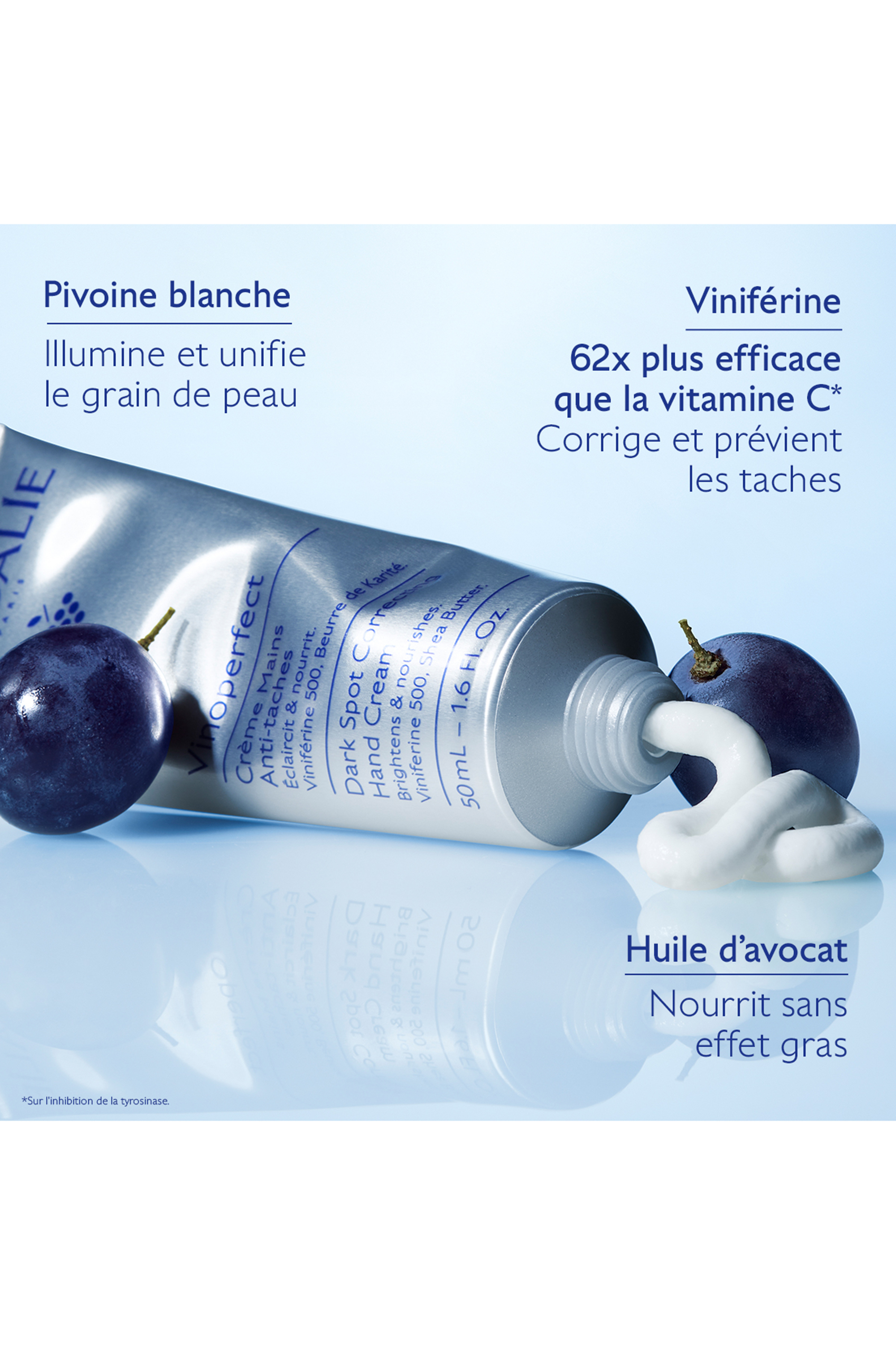 Crème mains anti-taches Vinoperfect