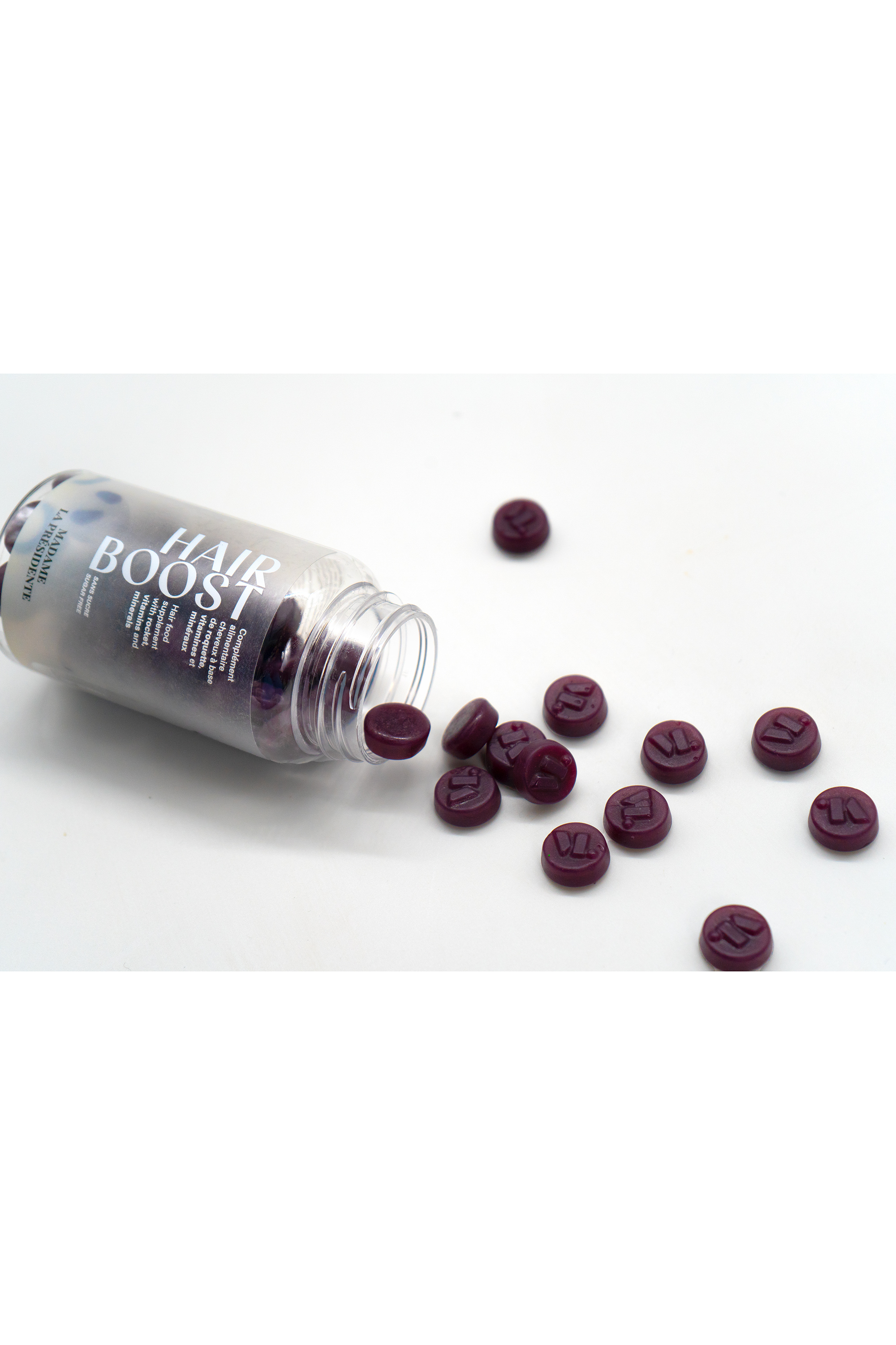 Gummies sans sucre pousse des cheveux Hair Boost