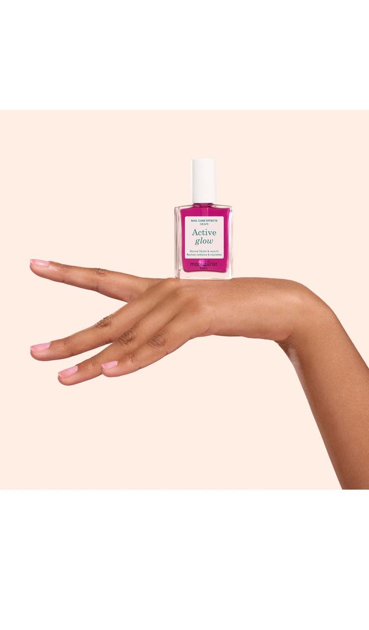 Vernis soin ultra-brillant Active Glow Grape