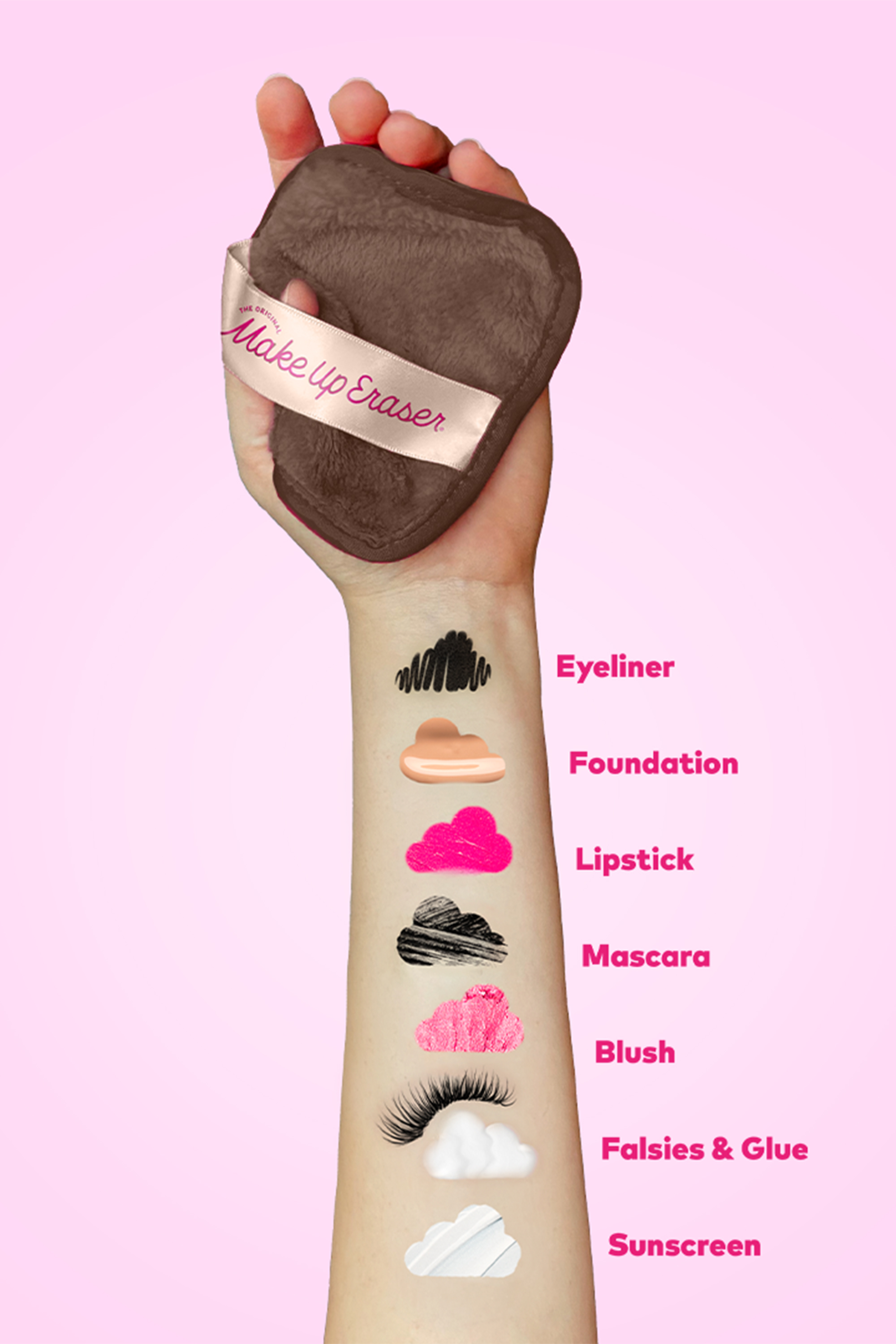 Kit 7 serviettes démaquillantes Warm Neutrals