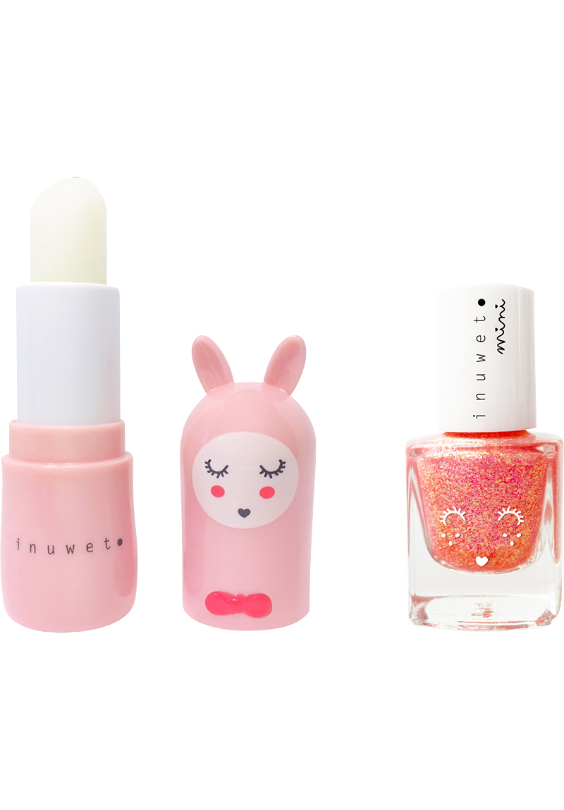 Coffret enfant duo baume & vernis Rose clair