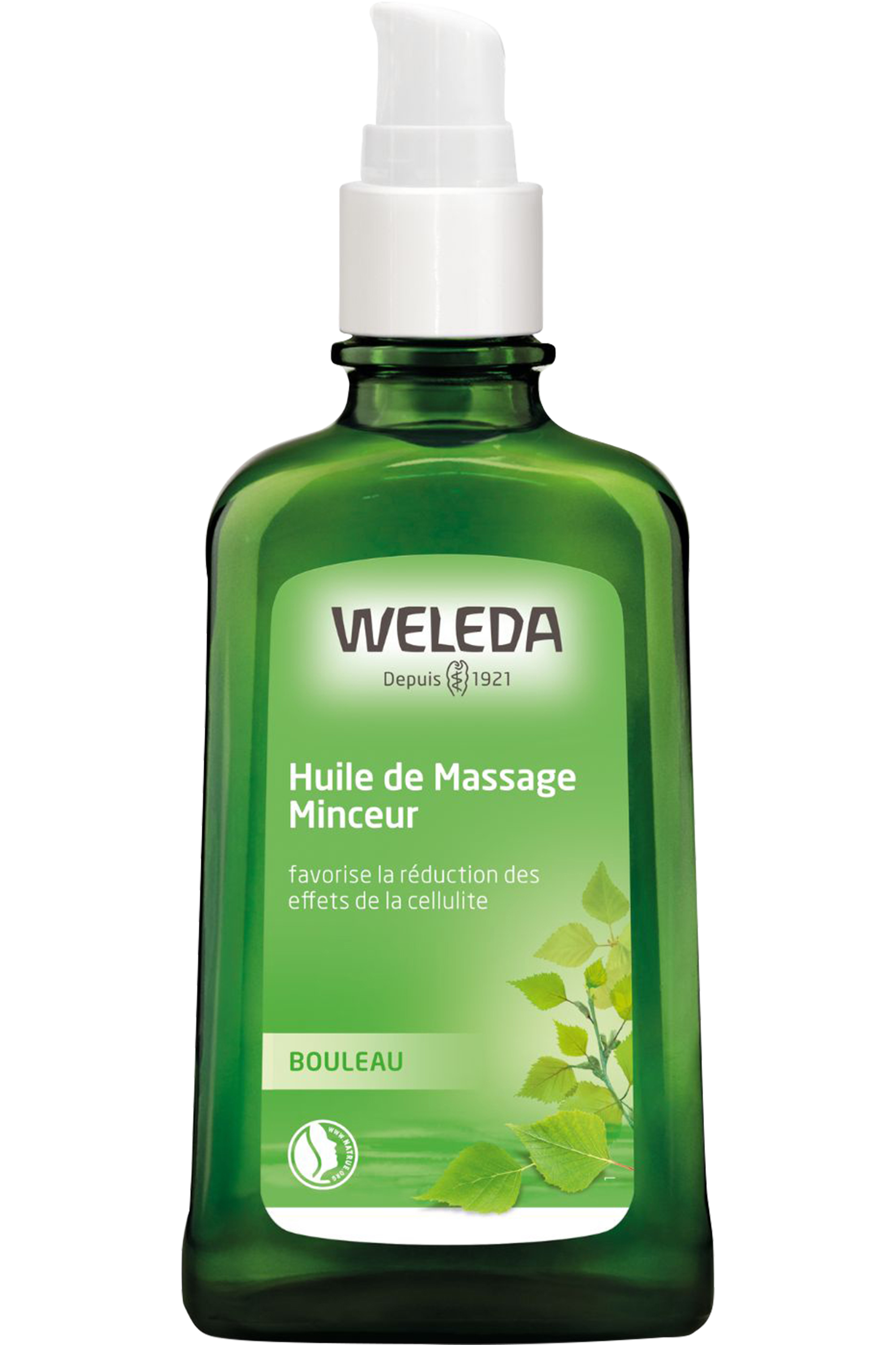 Huile de massage minceur au bouleau