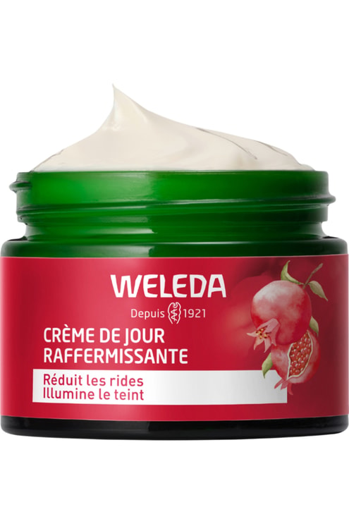 Crème de jour raffermissante grenade et peptides de maca