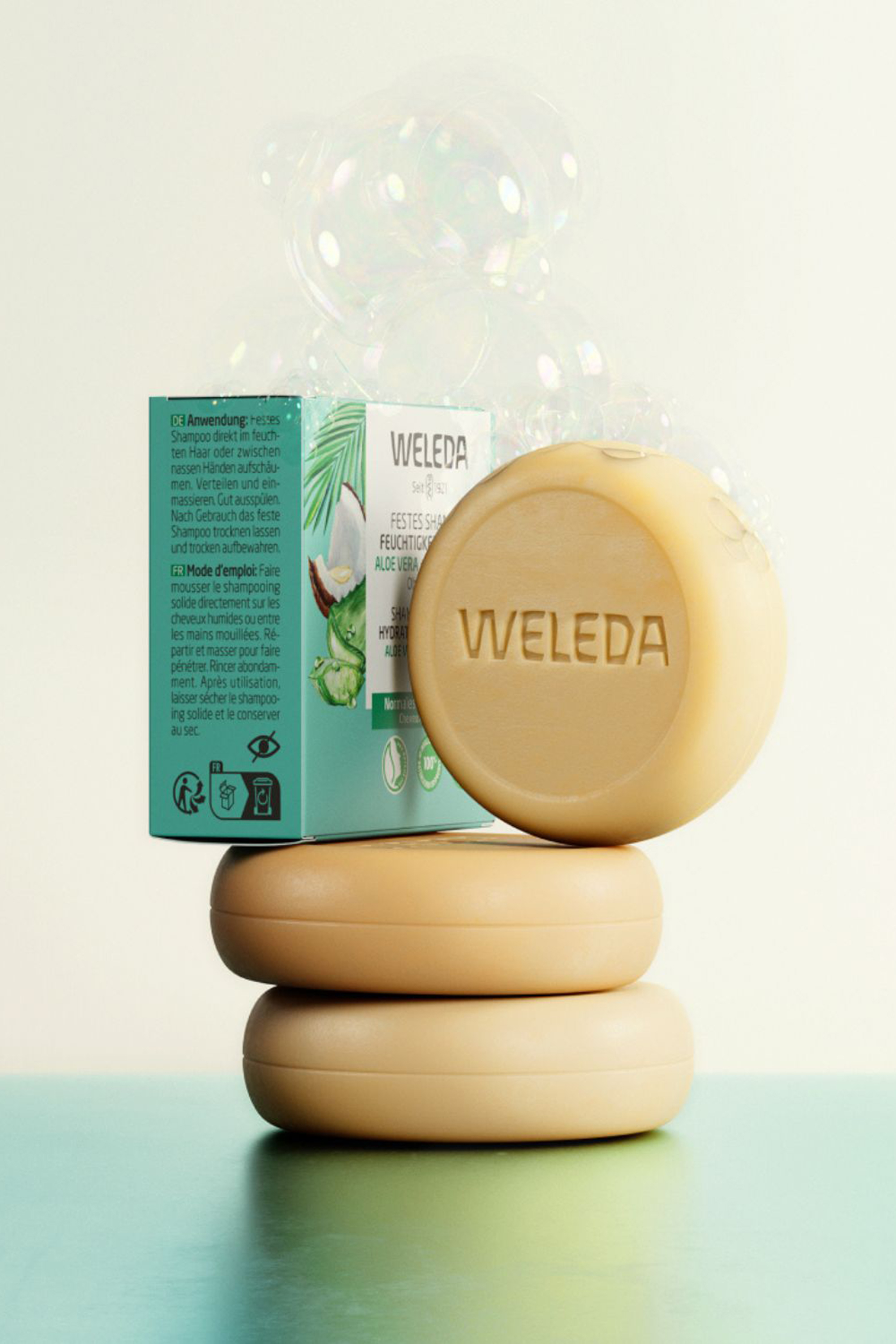 Shampooing solide hydratation & brillance