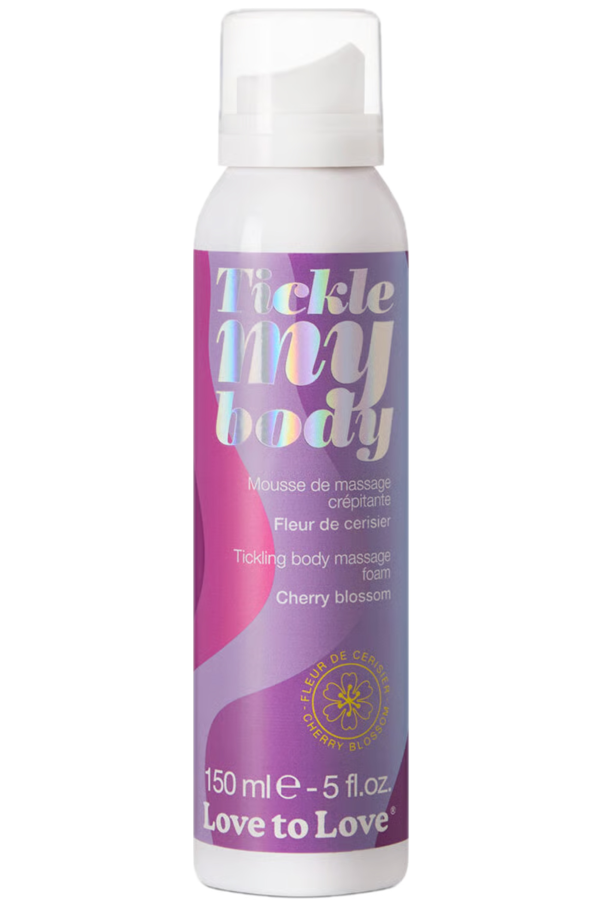 Mousse de massage fleur de cerisier Tickle my body