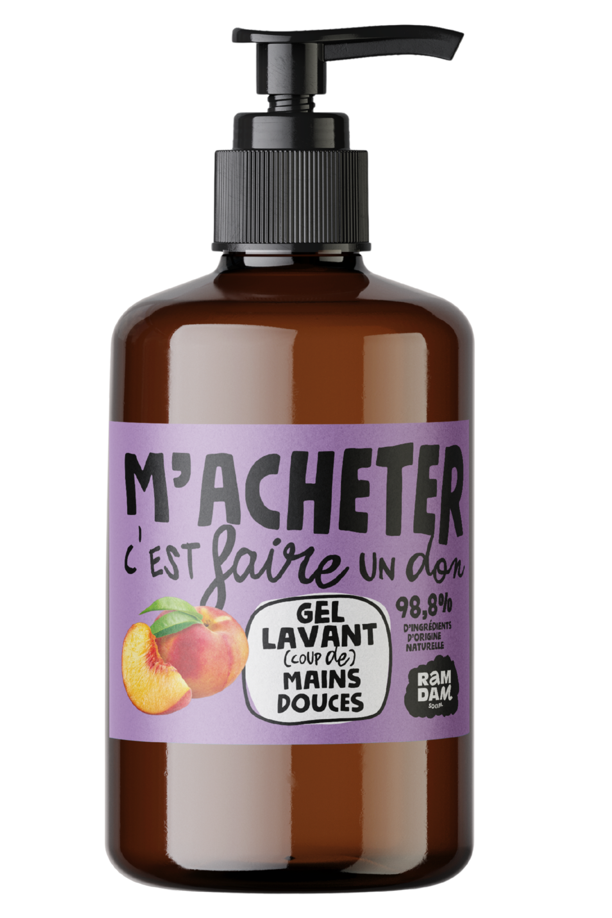 Gel lavant mains Pêche