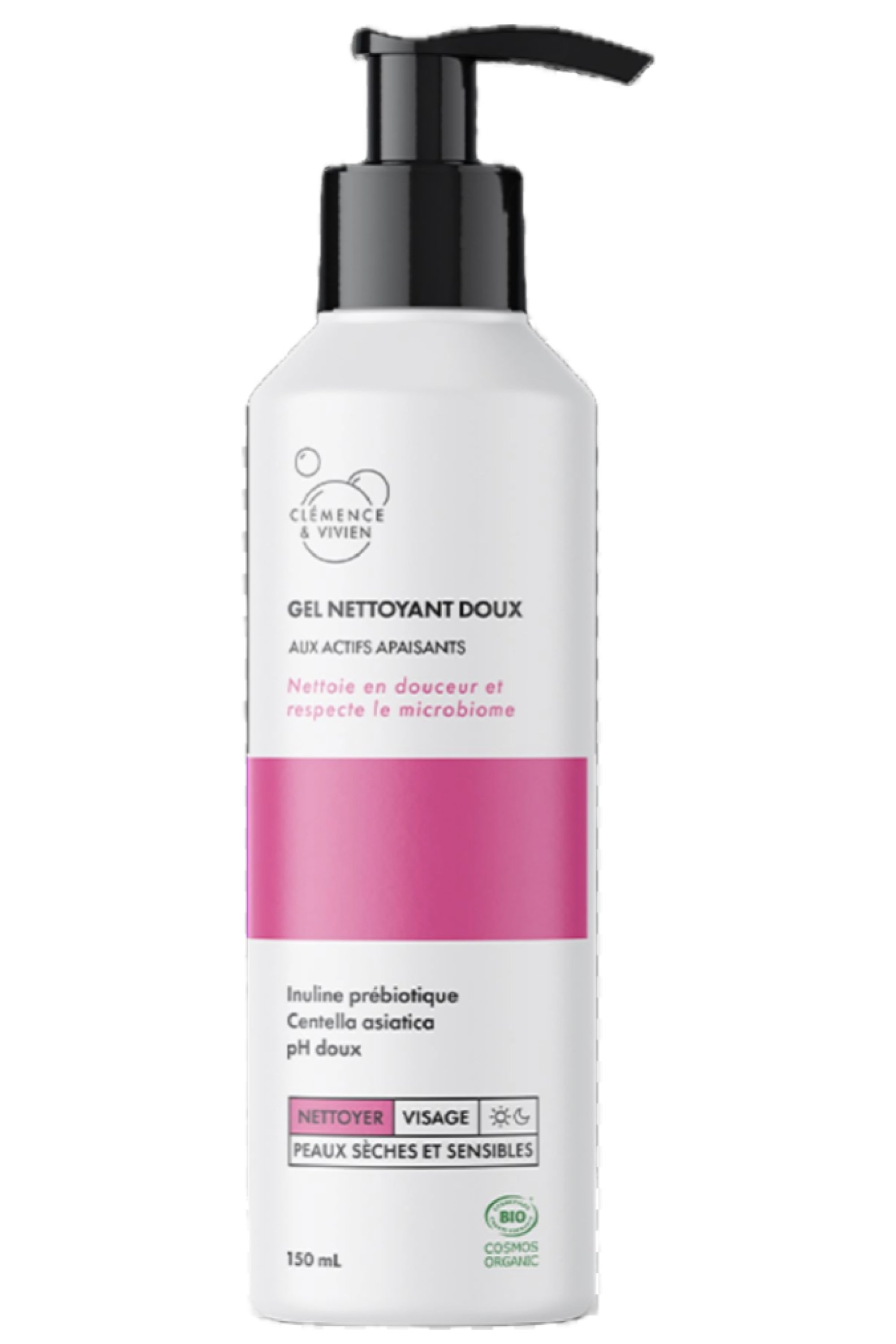Gel Nettoyant Doux Hydratant - Parfum Eau De Coco - 200 Ml - Pour Peaux Sèches Et Sensibles