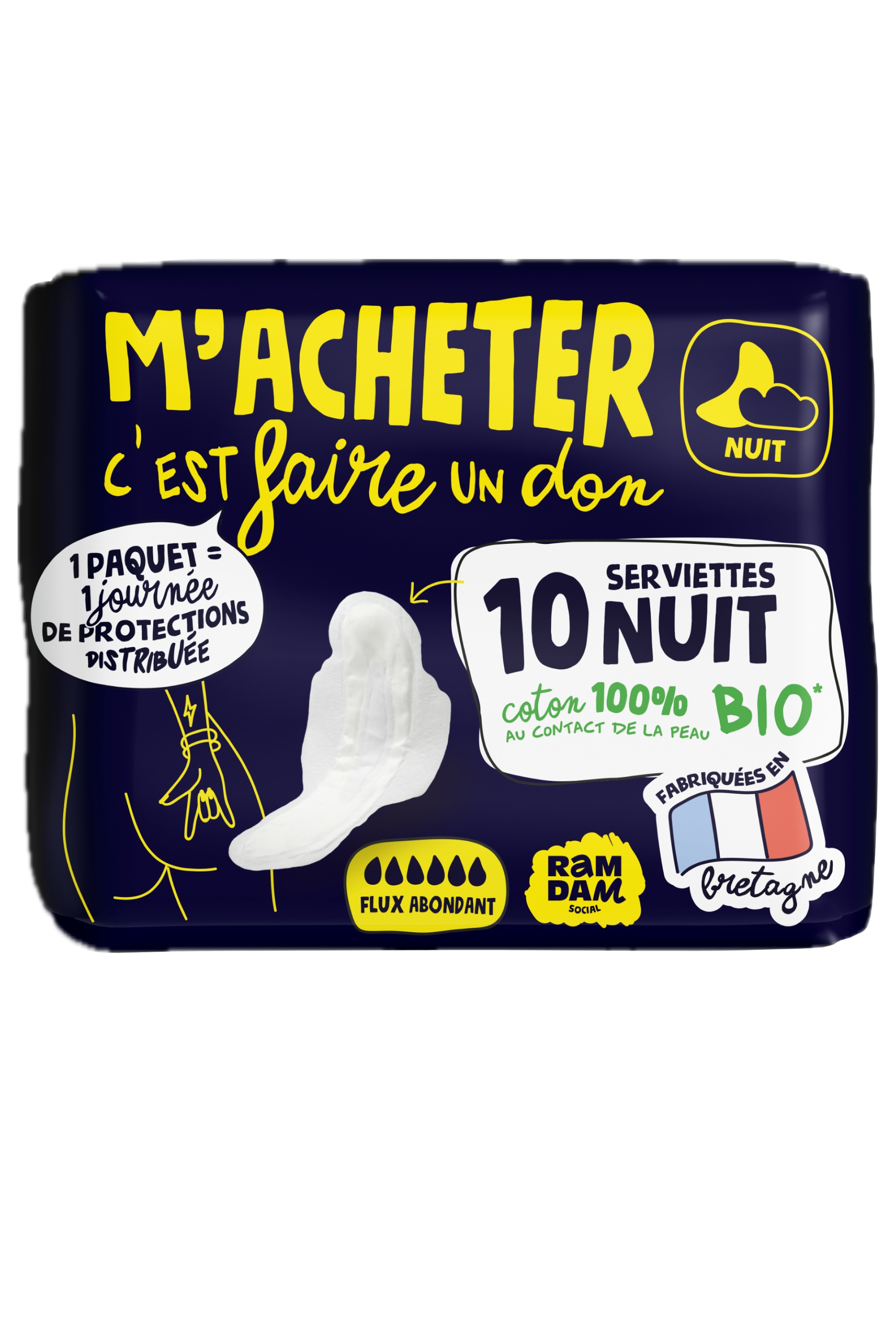 Serviettes Nuit