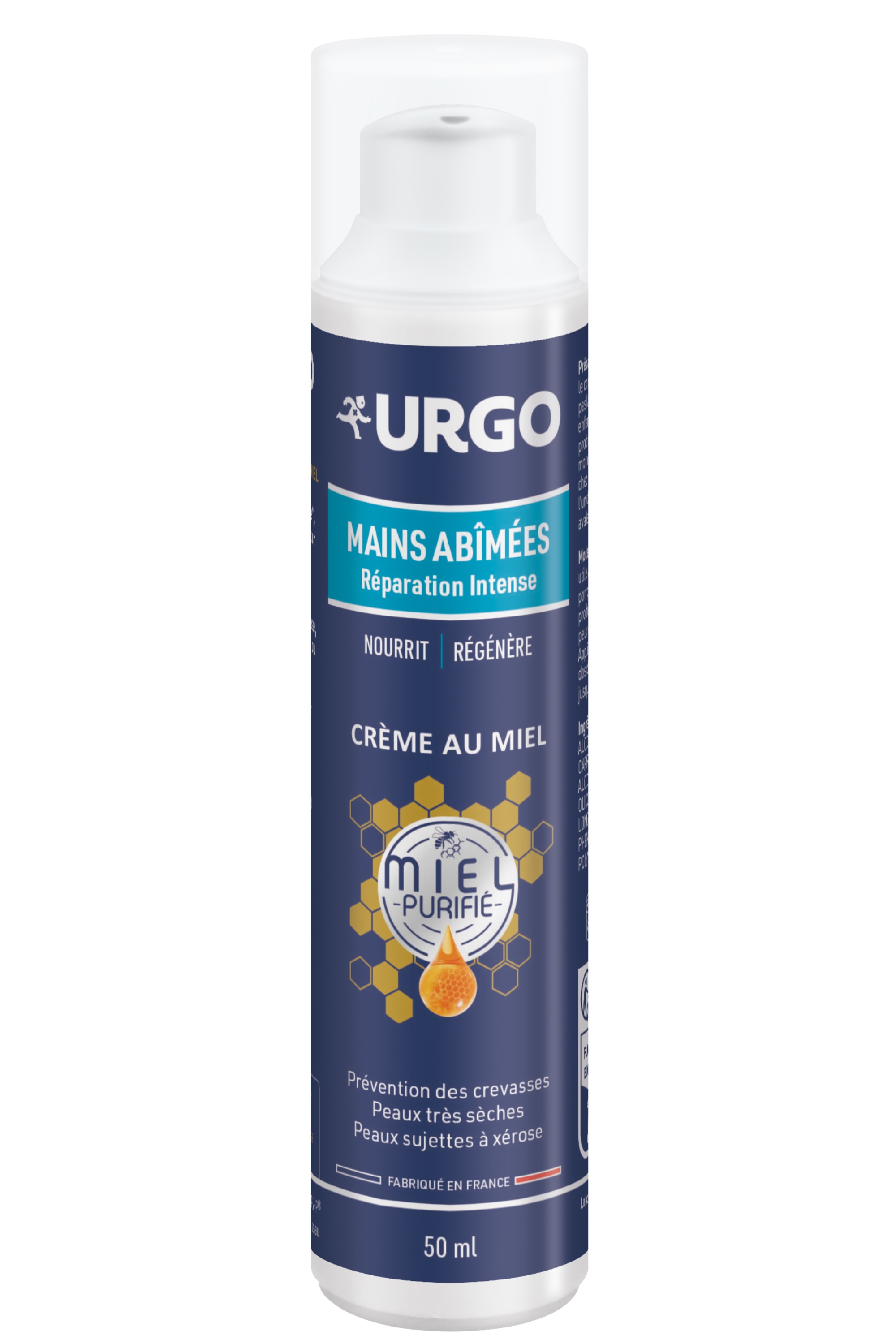 Crème mains réparation Intense au miel