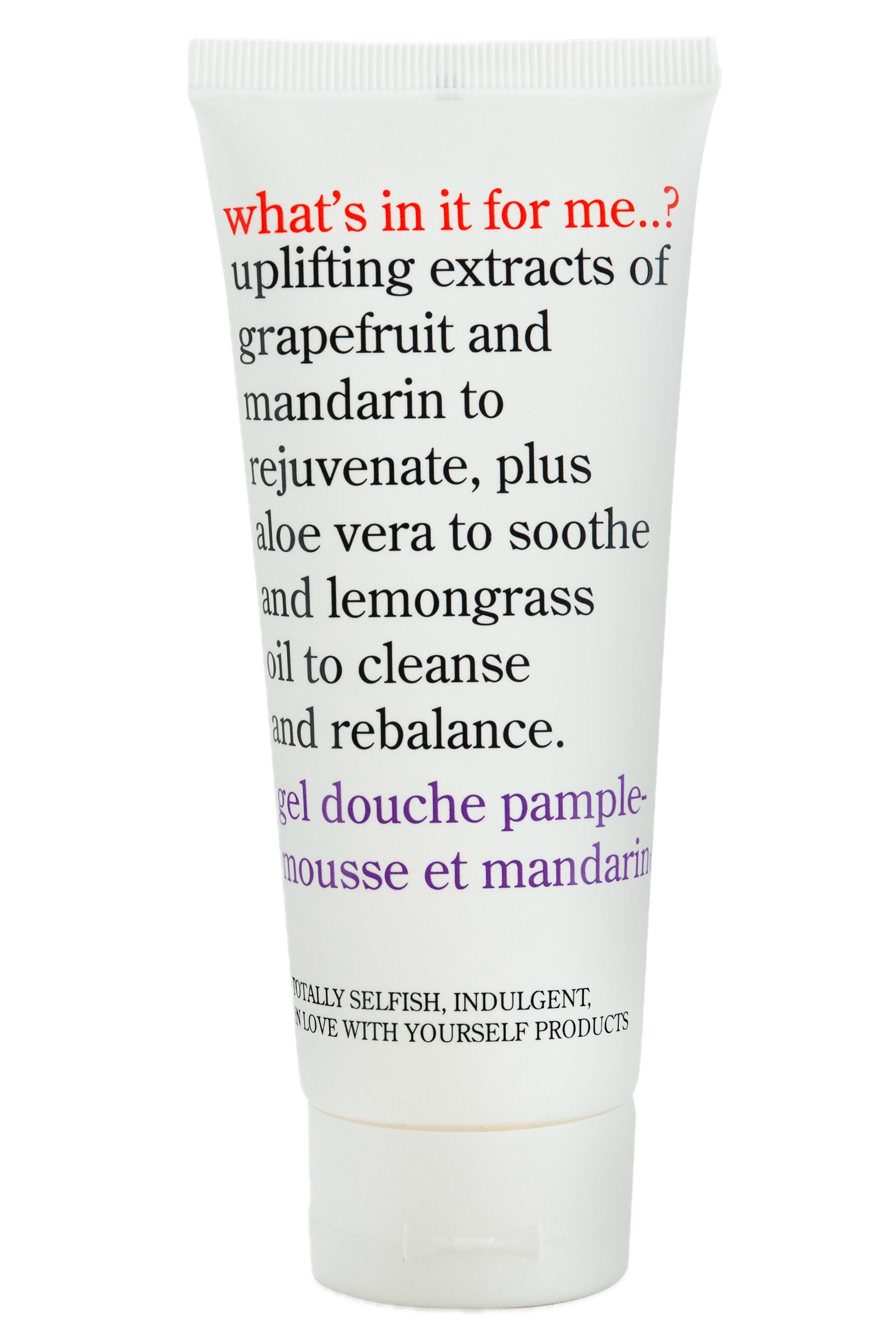 Gel douche pamplemousse et mandarine