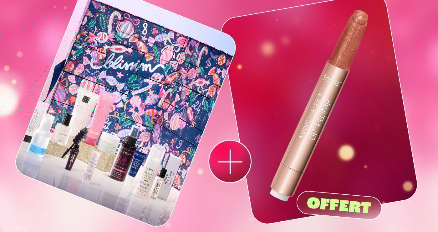 Calendrier de l'Avent + Gloss Tarte Offert