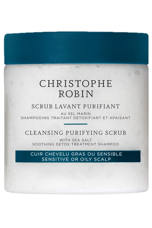 Shampoing scrub lavant purifiant au sel marin