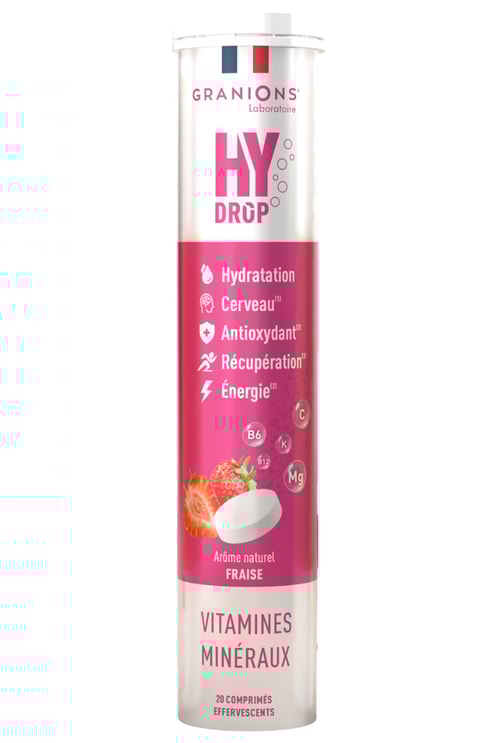Pastilles hydratation Fraise Hydrop
