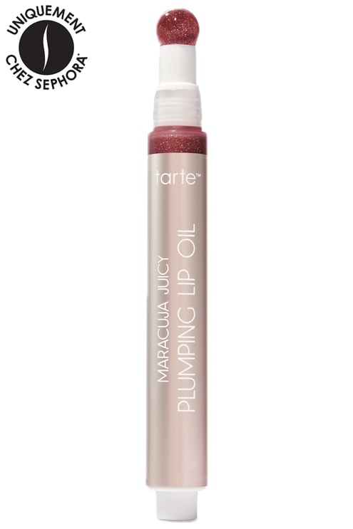 Huile repulpante pour les lèvres Mulberry Maracuja scintillante