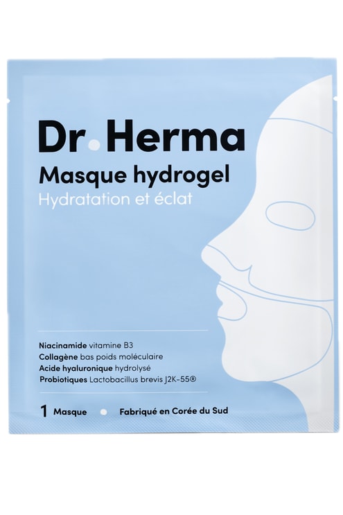 Masque hydrogel hydratation et éclat