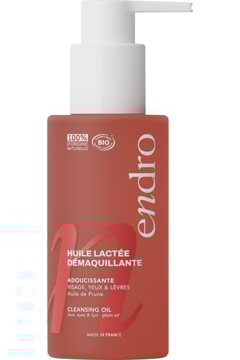 Huile lactée démaquillante