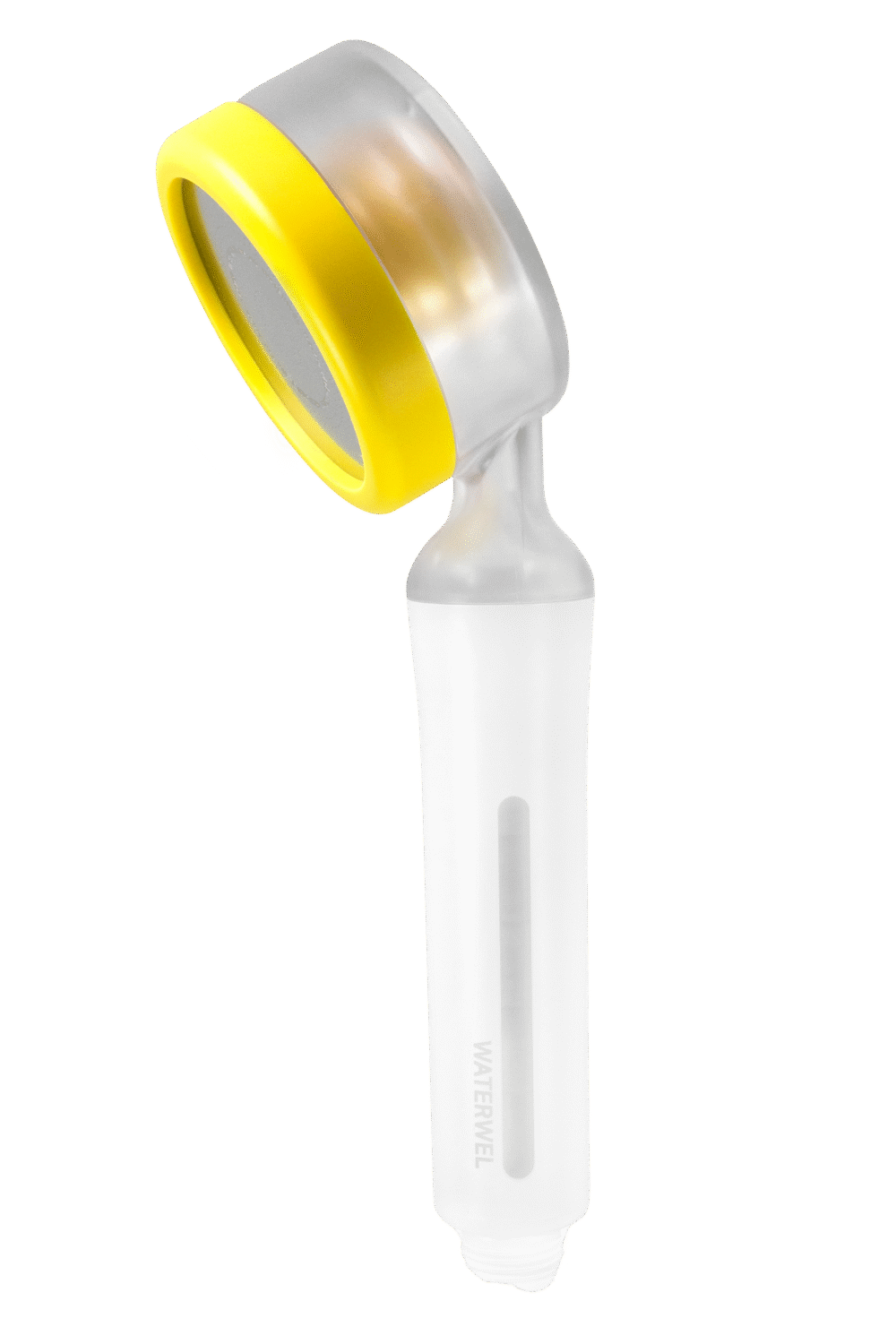 Pommeau de douche filtrant et soin coréen jaune - Waterwel