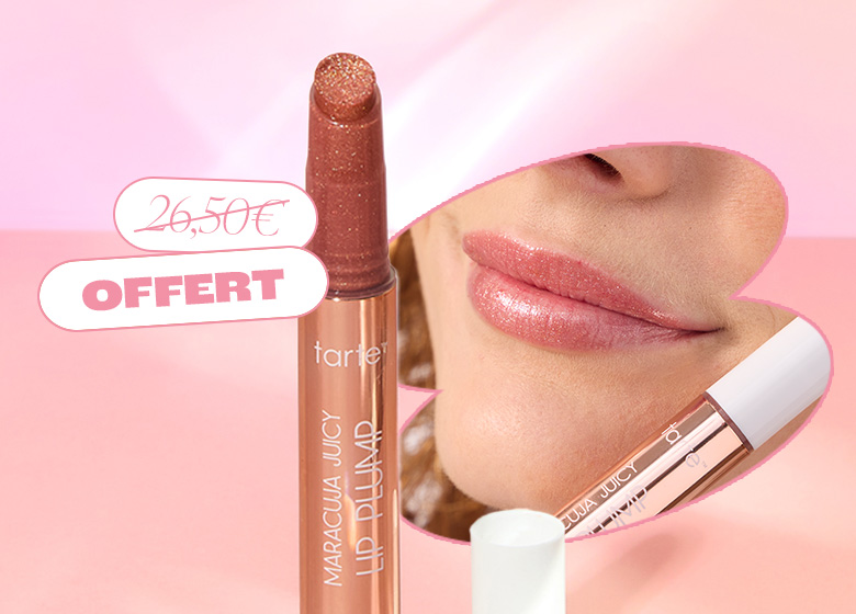 Le gloss repulpant tarte™ offert