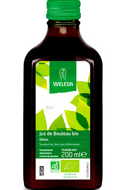 Jus de bouleau bio
