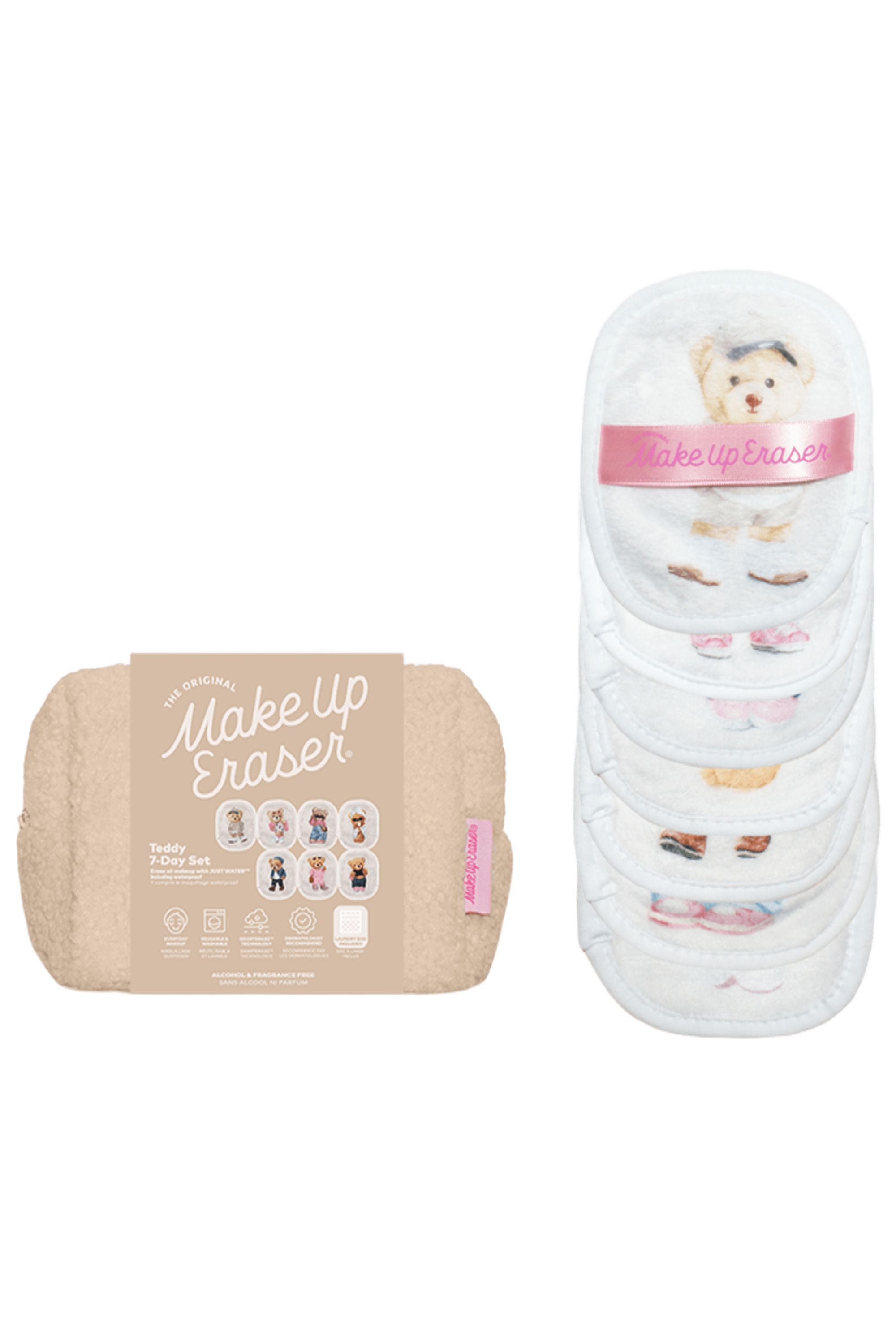 Serviette teddy bear 7-day set