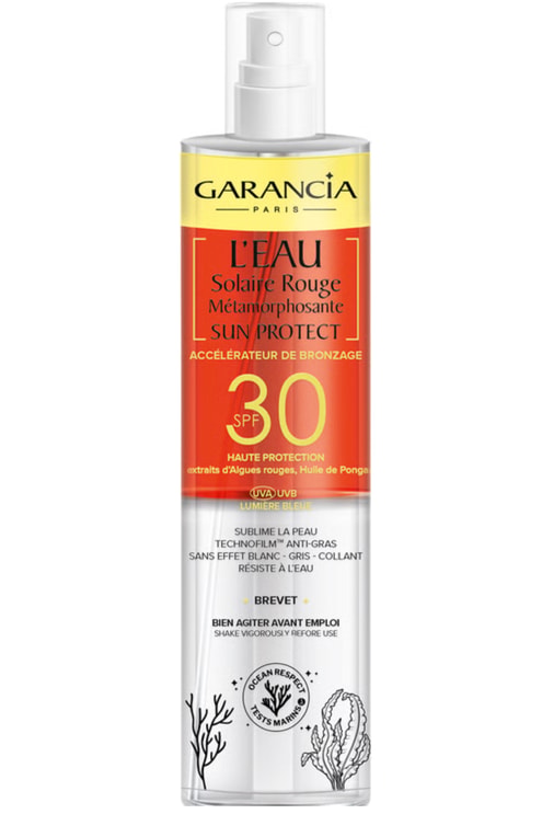 Eau rouge métamorphosante SPF30