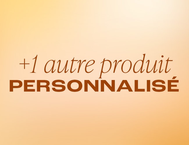 1 produit personnalisé