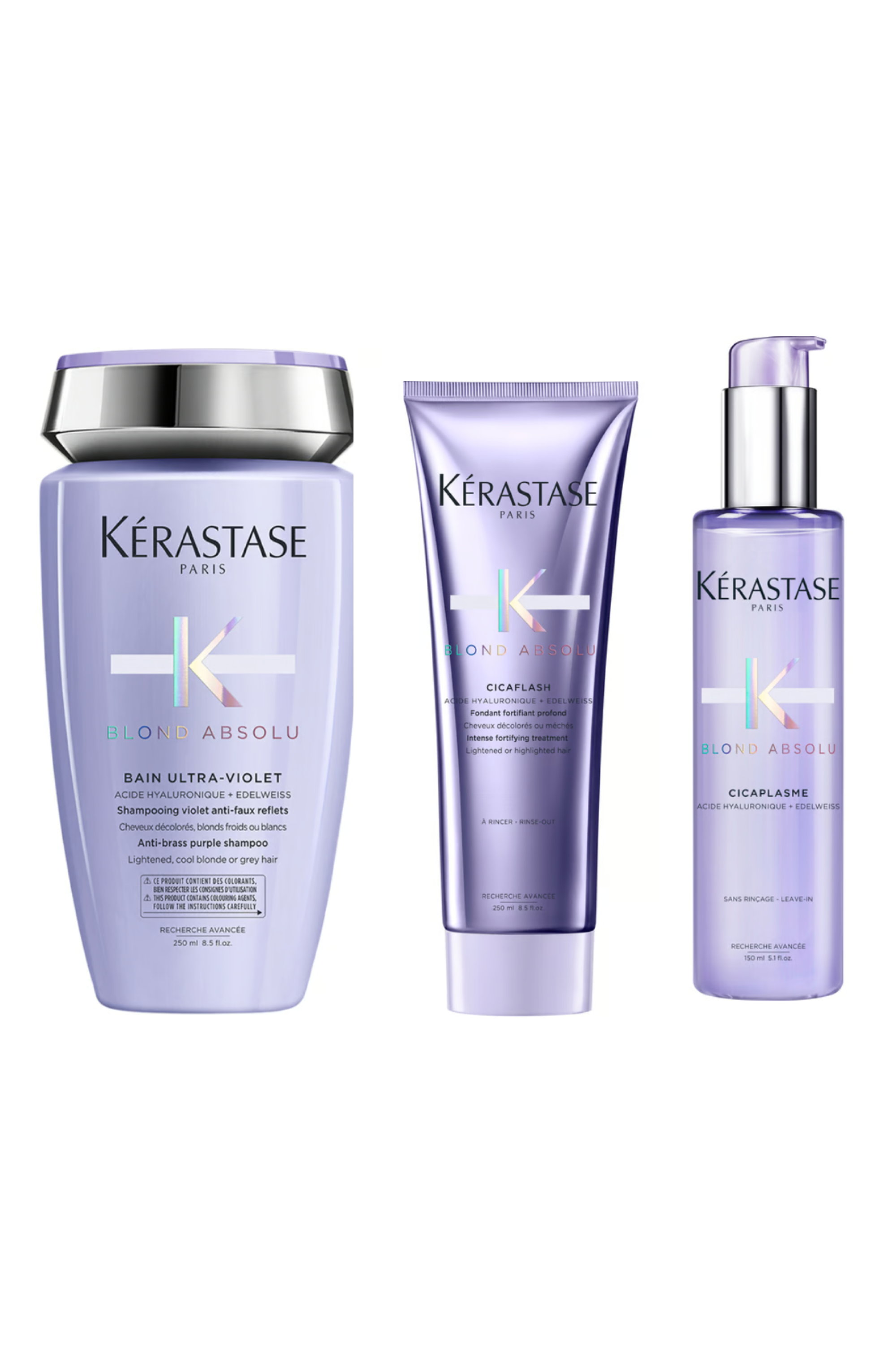 Ma routine ultra-violet blond absolu