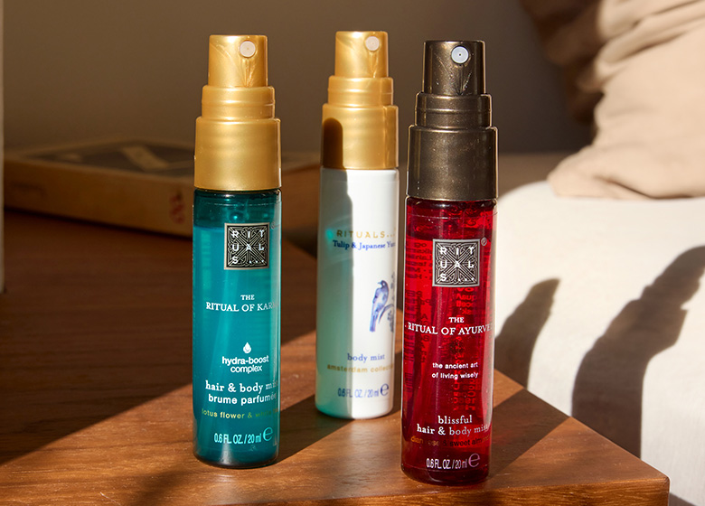 Votre brume Rituals au choix