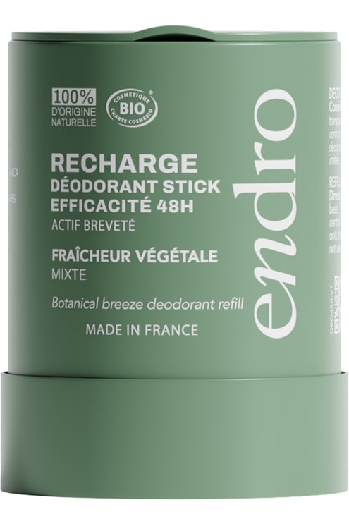 Déodorant stick mixte 48h parfum fraicheur végétale