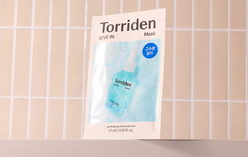 sheet masque hydratant Torriden
