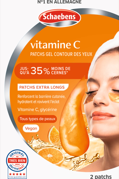 Vitamine C patchs gel contour des yeux