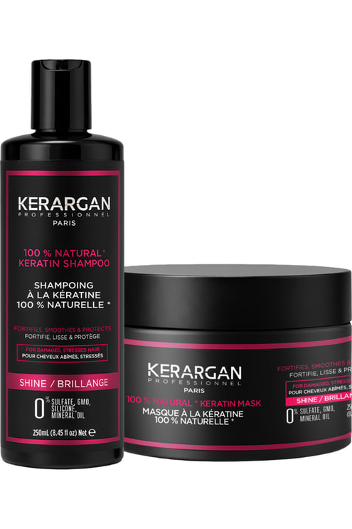 Coffret keratine shampoing & masque