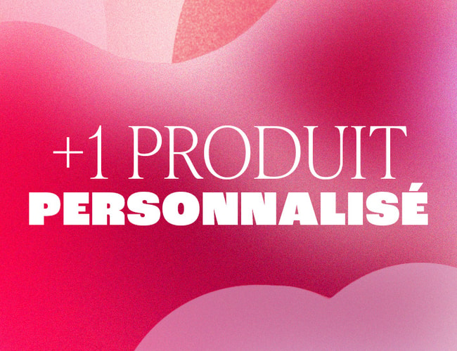 1 produit personnalisé