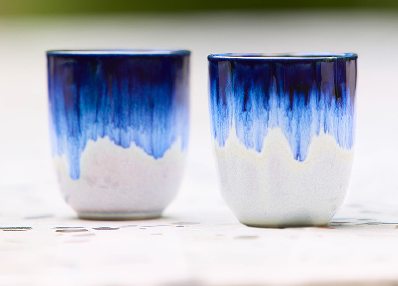 2 jolies tasses Céladon