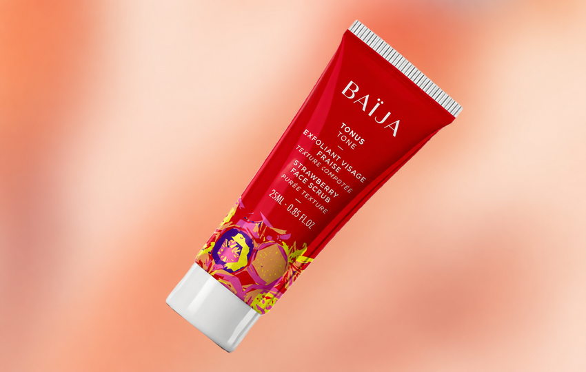 baija exfoliant fraise