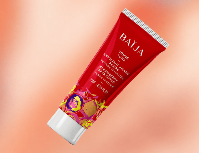 baija exfoliant fraise